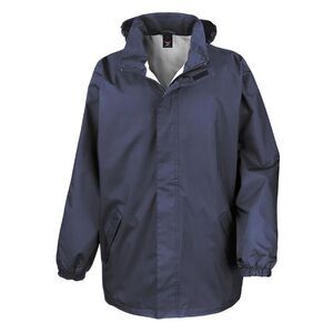 Result Mens Core Midweight Waterproof Windproof Jacket / Navy Blue
